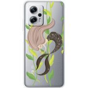 Прозрачный чехол BoxFace Xiaomi Poco X4 GT Cute Mermaid