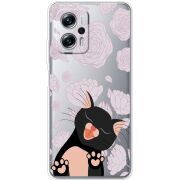 Прозрачный чехол BoxFace Xiaomi Poco X4 GT Meow