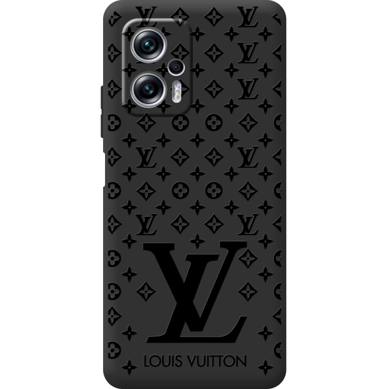 Черный чехол BoxFace Poco X4 GT LV Style