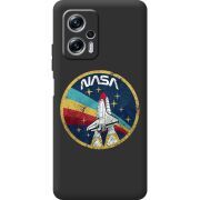 Черный чехол BoxFace Poco X4 GT NASA