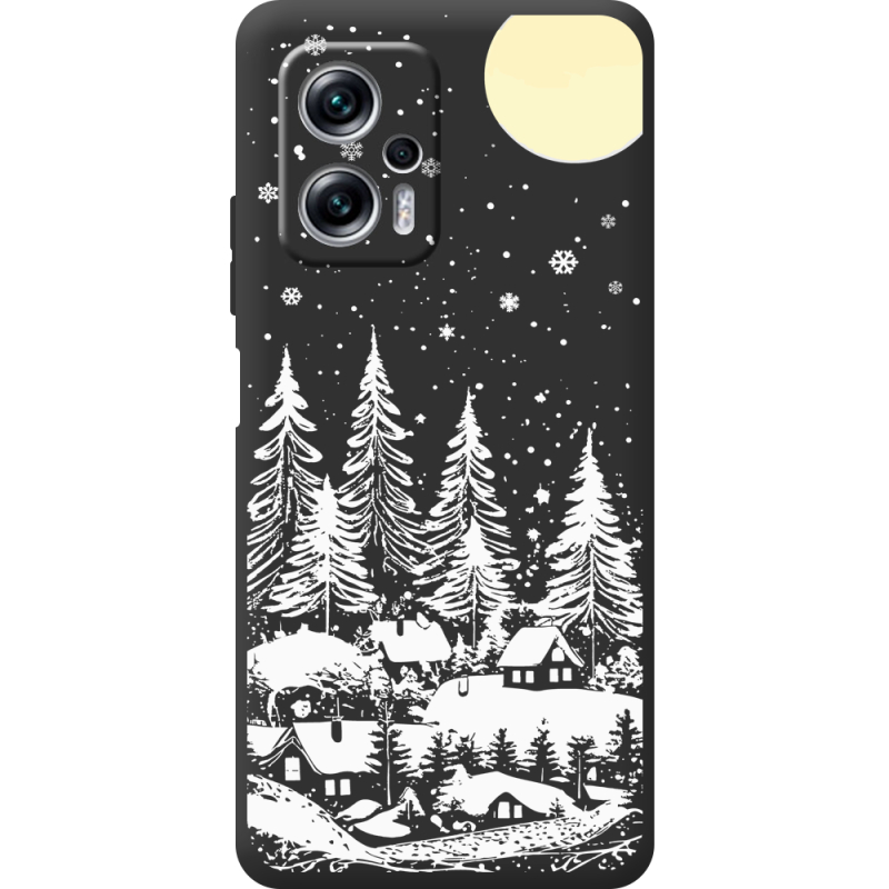 Черный чехол BoxFace Poco X4 GT 