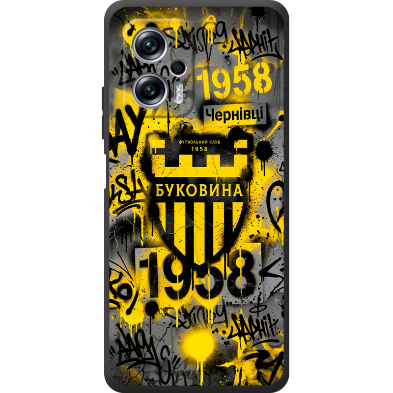 Черный чехол BoxFace Poco X4 GT 