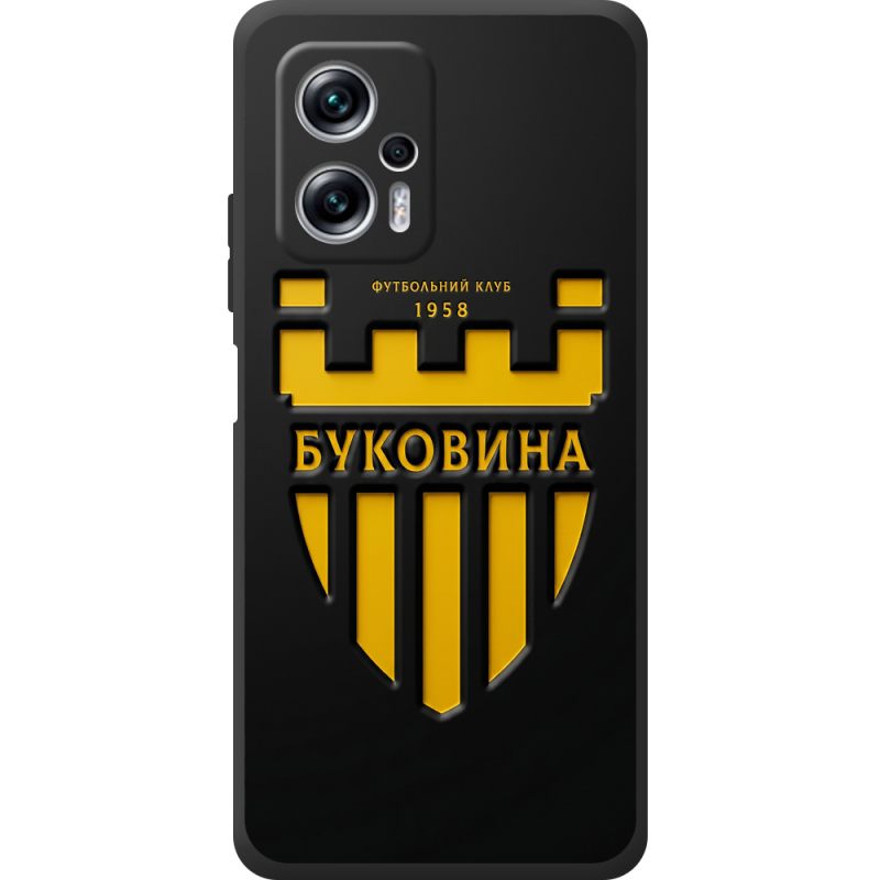 Черный чехол BoxFace Poco X4 GT 