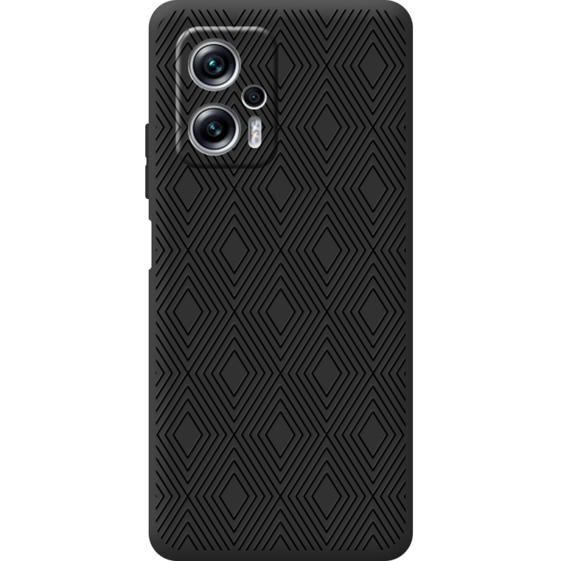 Черный чехол BoxFace Poco X4 GT 