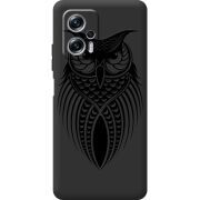 Черный чехол BoxFace Poco X4 GT Owl