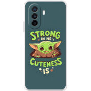 Чехол Uprint Huawei Nova Y70 Strong in me Cuteness is