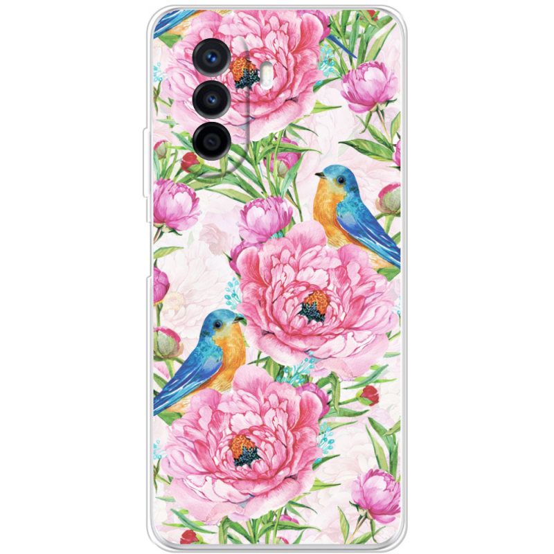 Чехол Uprint Huawei Nova Y70 Birds and Flowers