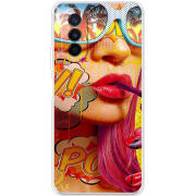 Чехол Uprint Huawei Nova Y70 Yellow Girl Pop Art