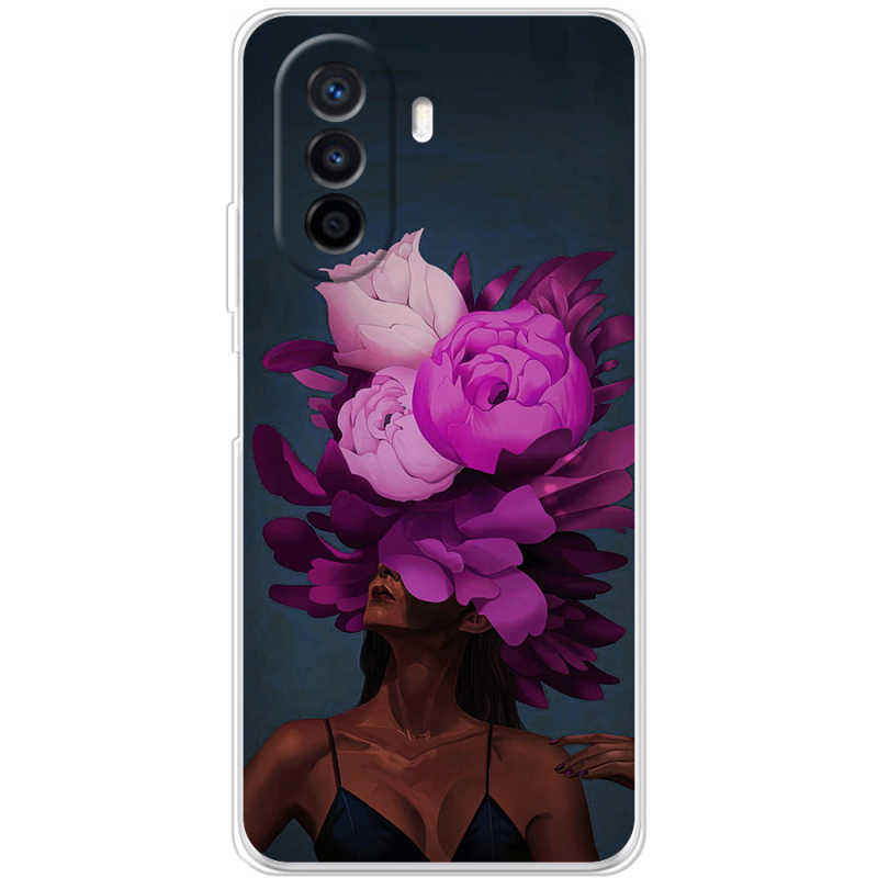 Чехол Uprint Huawei Nova Y70 Exquisite Purple Flowers