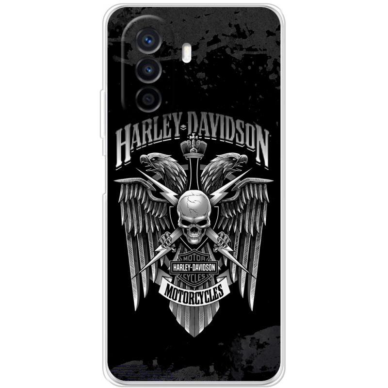 Чехол Uprint Huawei Nova Y70 Harley Davidson