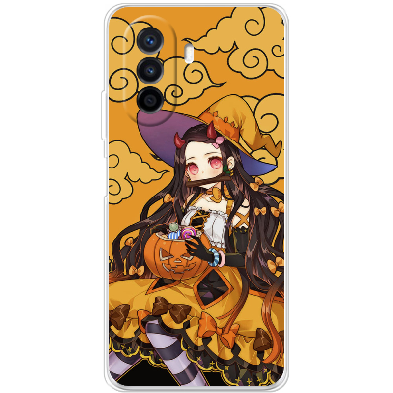 Чехол Uprint Huawei Nova Y70 Kamado Nezuko Halloween