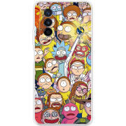 Чехол Uprint Huawei Nova Y70 Rick and Morty