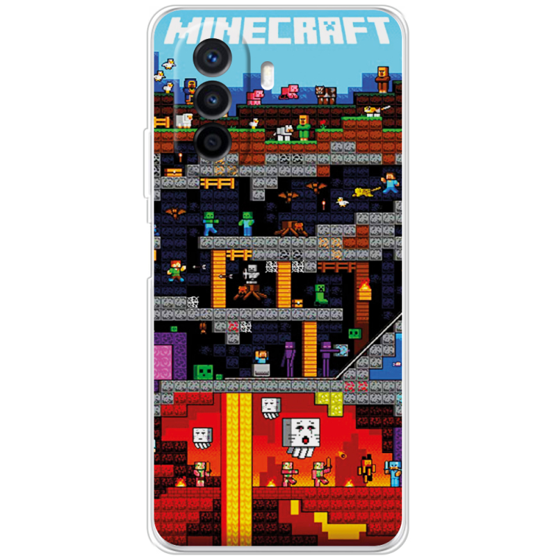 Чехол Uprint Huawei Nova Y70 Minecraft Lode Runner