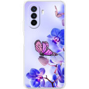 Чехол Uprint Huawei Nova Y70 Orchids and Butterflies