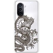 Прозрачный чехол Uprint Huawei Nova Y70 Chinese Dragon