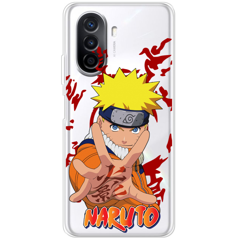 Прозрачный чехол Uprint Huawei Nova Y70 Naruto