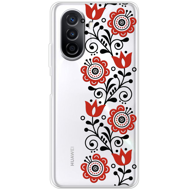 Прозрачный чехол Uprint Huawei Nova Y70 Ethno Ornament