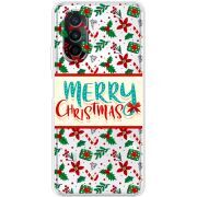 Прозрачный чехол Uprint Huawei Nova Y70 Vintage Christmas Pattern