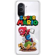 Прозрачный чехол Uprint Huawei Nova Y70 Super Mario