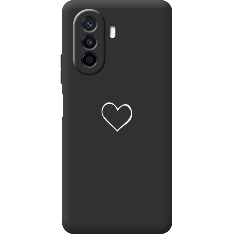 Черный чехол BoxFace Huawei Nova Y70 My Heart