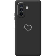 Черный чехол BoxFace Huawei Nova Y70 My Heart