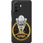 Черный чехол BoxFace Huawei Nova Y70 NASA Spaceship