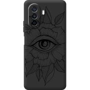 Черный чехол BoxFace Huawei Nova Y70 Eye