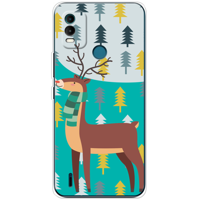 Чехол BoxFace Nokia C21 Plus Foresty Deer