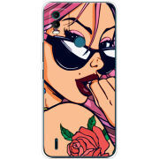 Чехол BoxFace Nokia C21 Plus Pink Girl