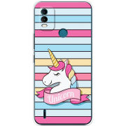 Чехол BoxFace Nokia C21 Plus Unicorn