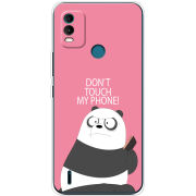 Чехол BoxFace Nokia C21 Plus Dont Touch My Phone Panda