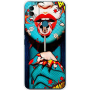 Чехол BoxFace Nokia C21 Plus Girl Pop Art