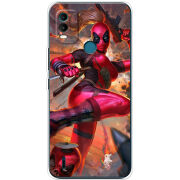 Чехол BoxFace Nokia C21 Plus Woman Deadpool