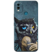 Чехол BoxFace Nokia C21 Plus Owl Woman