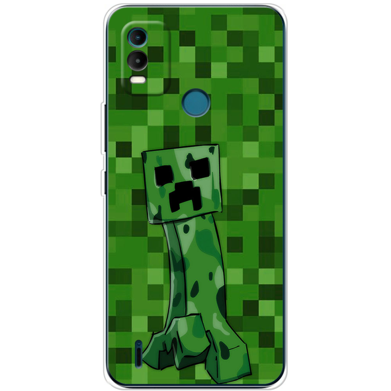 Чехол BoxFace Nokia C21 Plus Minecraft Creeper