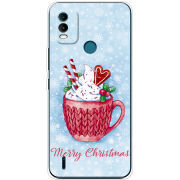 Чехол BoxFace Nokia C21 Plus Spicy Christmas Cocoa