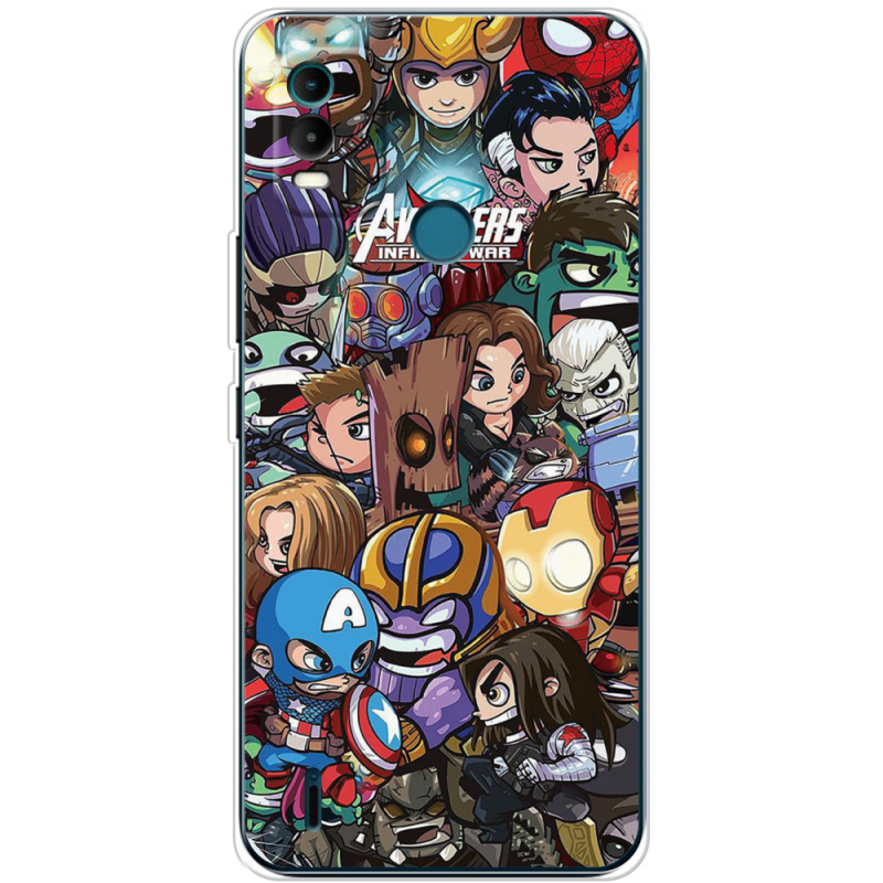 Чехол BoxFace Nokia C21 Plus Avengers Infinity War