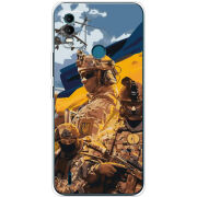 Чехол BoxFace Nokia C21 Plus Воїни ЗСУ