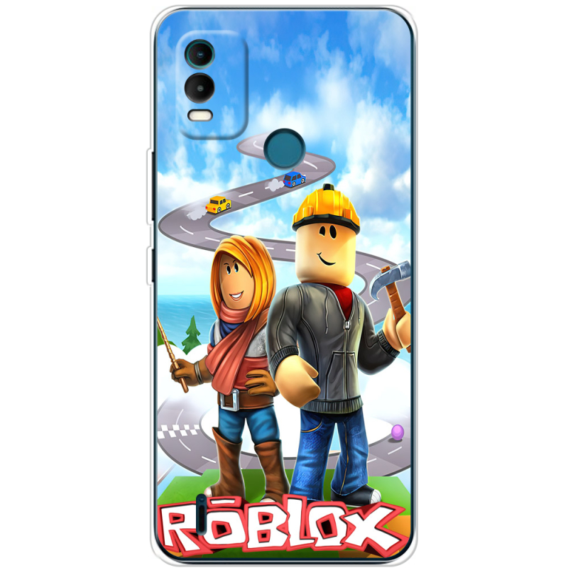 Чехол BoxFace Nokia C21 Plus Roblox Білдерман