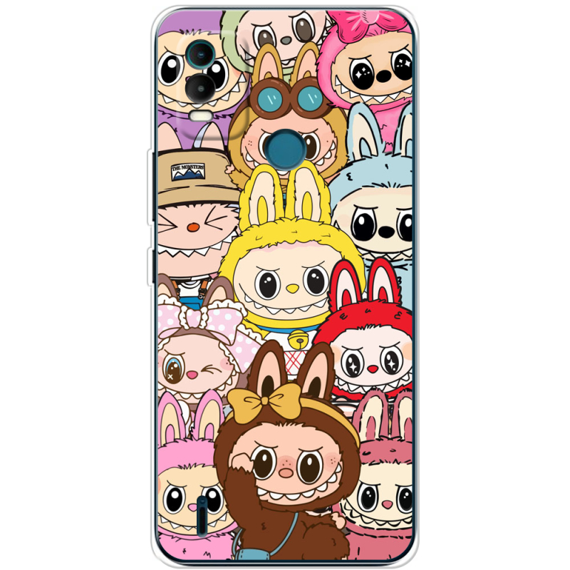 Чехол BoxFace Nokia C21 Plus Labubu