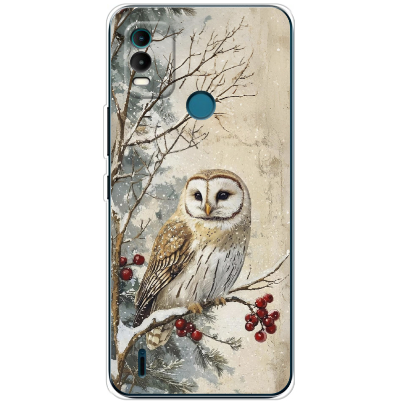 Чехол BoxFace Nokia C21 Plus Christmas Owl