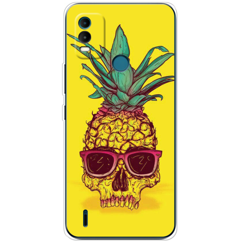 Чехол BoxFace Nokia C21 Plus Pineapple Skull