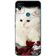 Чехол BoxFace Nokia C21 Plus Fluffy Cat