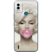 Чехол BoxFace Nokia C21 Plus Marilyn Monroe Bubble Gum