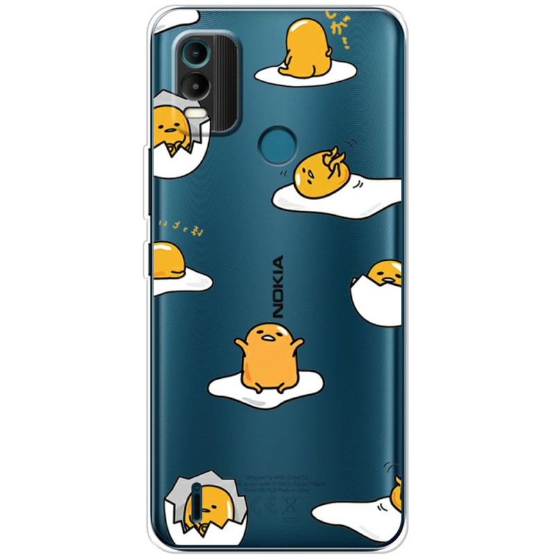 Прозрачный чехол BoxFace Nokia C21 Plus Gudetama