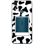 Прозрачный чехол BoxFace Nokia C21 Plus Cow