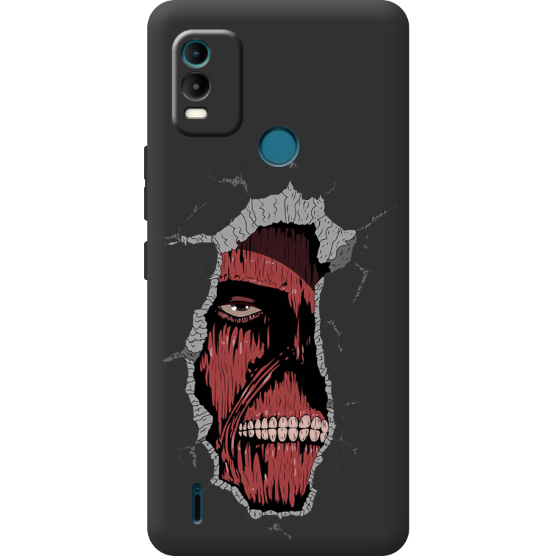Черный чехол BoxFace Nokia C21 Plus Нападение на Титана