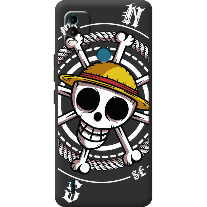 Черный чехол BoxFace Nokia C21 Plus One Piece Компас