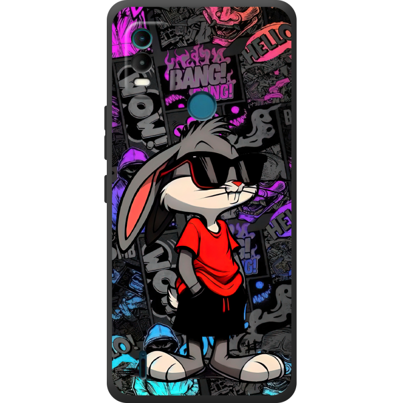 Черный чехол BoxFace Nokia C21 Plus Малий вухань