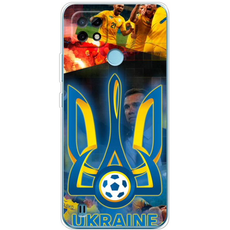 Чехол BoxFace Realme C21 UA national team